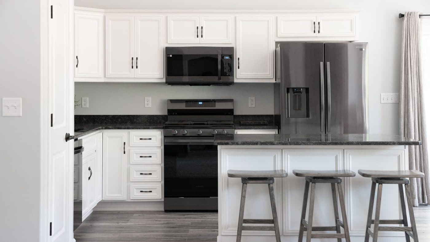 vanderburgh white kitchen cabinets in elkhart indiana 1