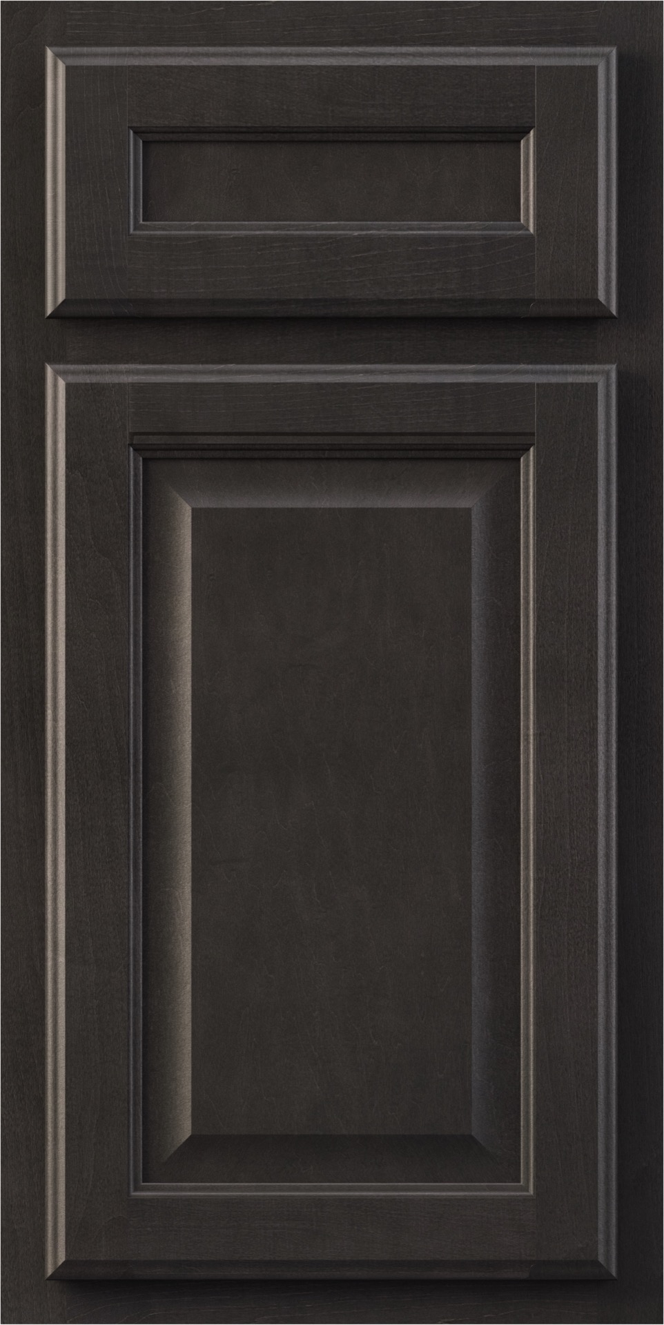 kountry cabinets classic door in slate with 5 piece drawer