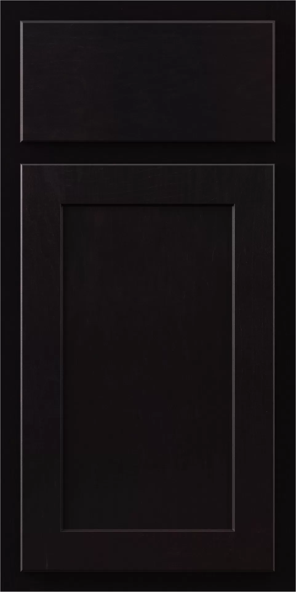kountry cabinets georgetown door in onyx with slab drawer