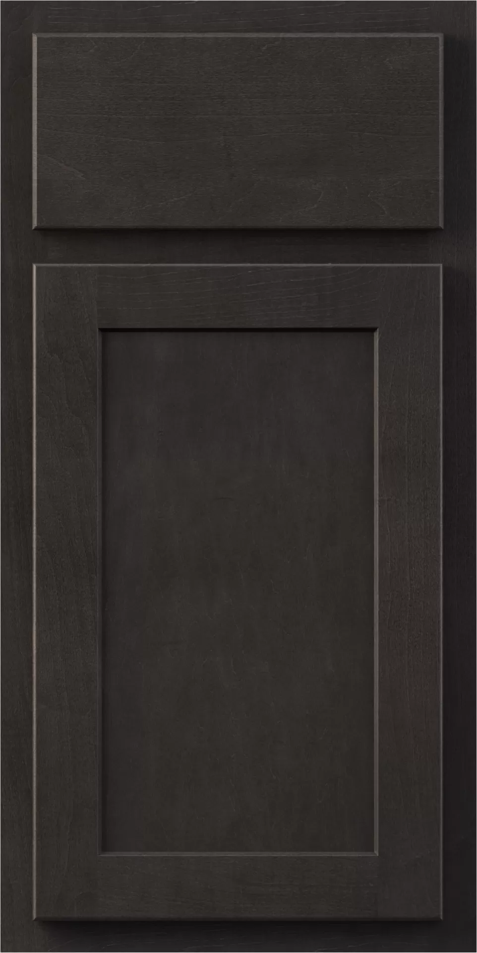 kountry cabinets georgetown door in slate with slab drawer