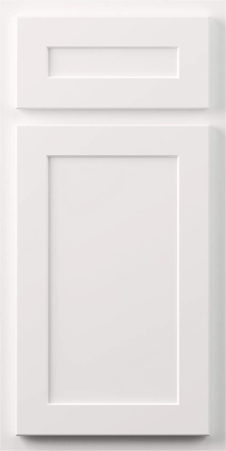 kountry cabinets georgetown door in white with 5 piece drawer