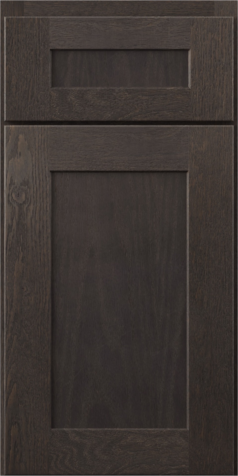 kountry cabinets jamestown door in driftwood with 5 piece drawer