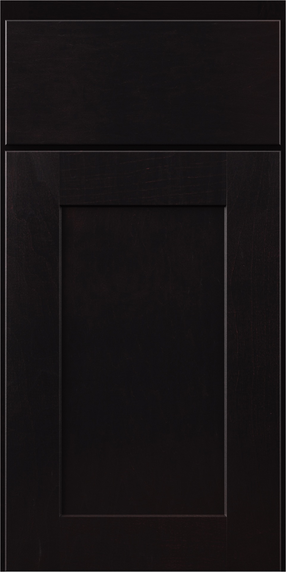 kountry cabinets jamestown door in onyx with slab drawer