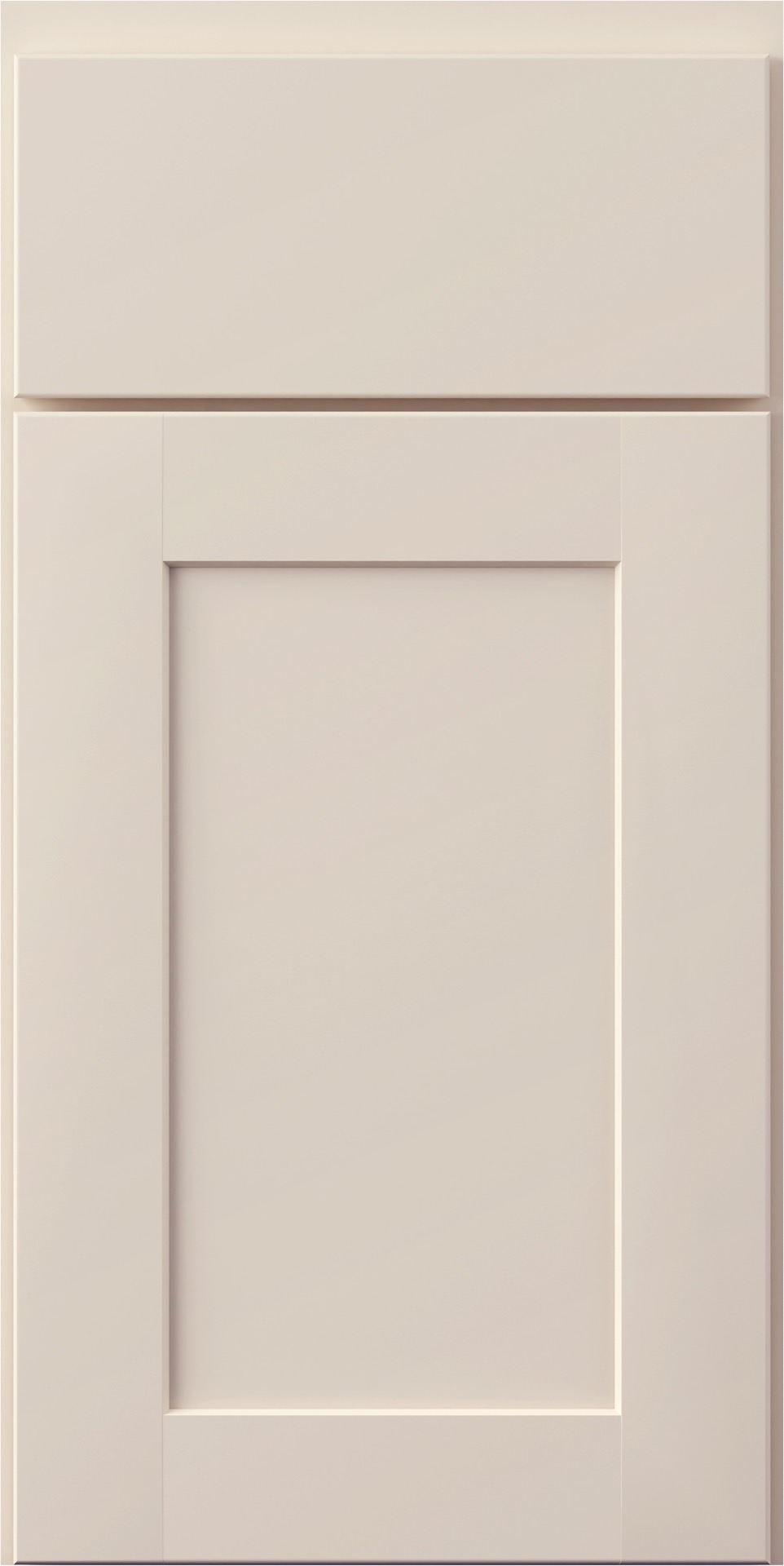 kountry cabinets jamestown door in pearl with slab drawer