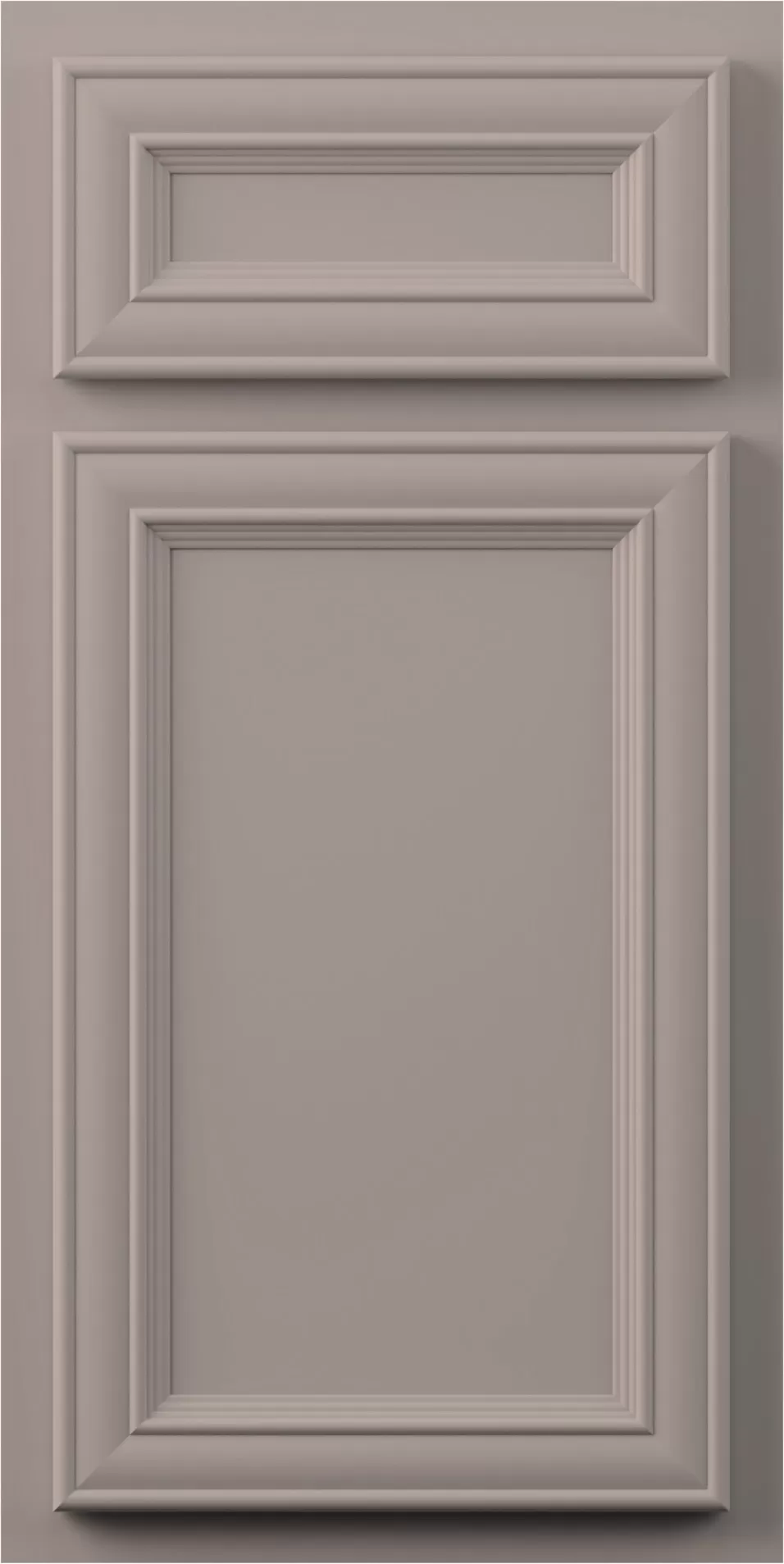 kountry cabinets vanderburgh door in limestone with 5 piece drawer