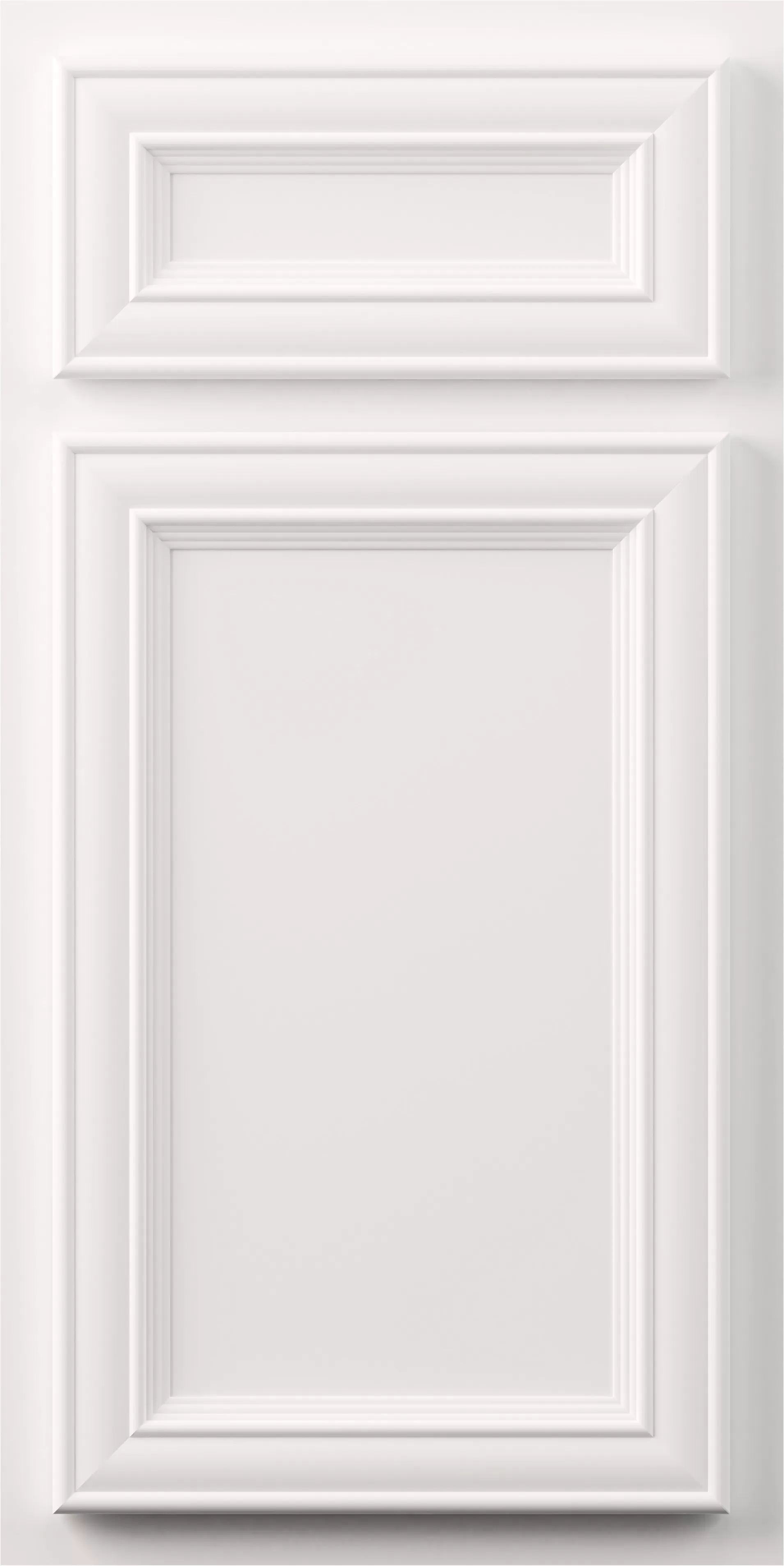 kountry cabinets vanderburgh door in white with 5 piece drawer