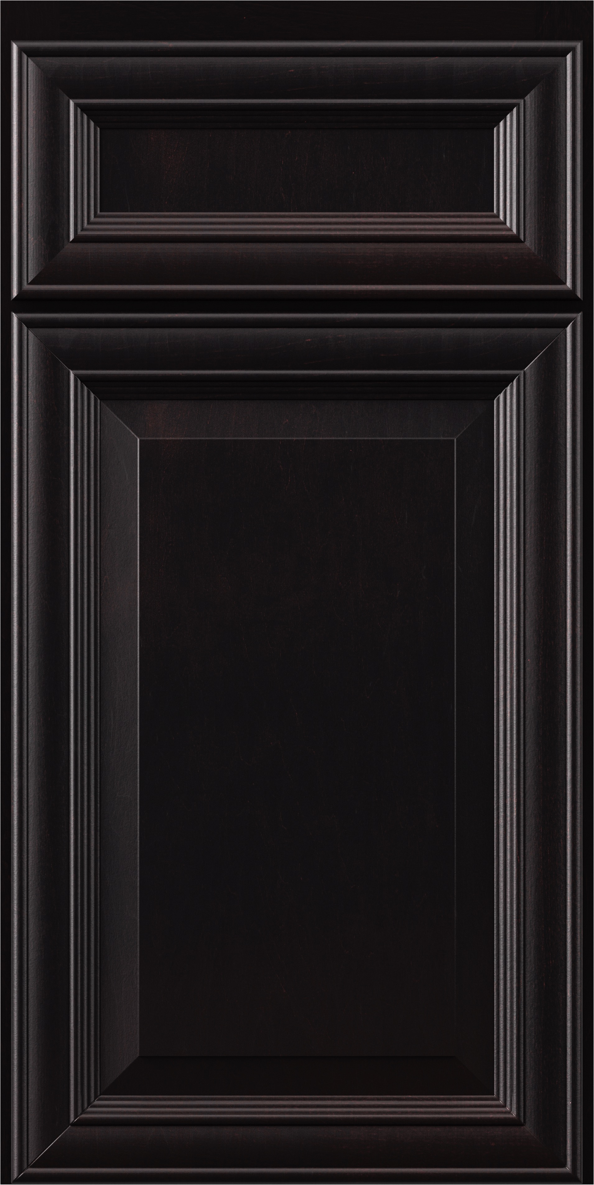 kountry cabinets williamsburg door in onyx with 5 piece drawer